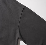 Ez Crop Pigment Sweatshirt