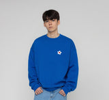 Flower Heart Logo Smile Sweatshirt