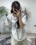 Cardil Nylon Crop Vest
