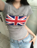 Vintage Union Jack Slim Short Sleeve