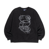 SHINING EFFECT CREWNECK