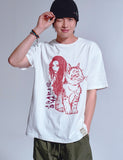 CAT GIRL Short Sleeve Tee