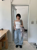 Nanami Color Shirring Cap Sleeveless