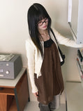 Oldin Spring Punching Long Sleeve Cardigan