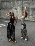 Steer Two-Tone Military Cargo Pants