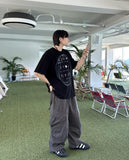 Draw printed tee