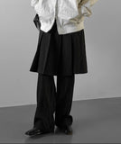 Curret Pleated Skirt Pants