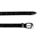 [premium] Tail chamois leather belt