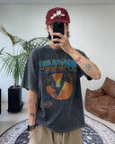 Keyens Harley Dyeing Crop T-Shirt