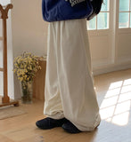 Belfie Brushed Corduroy Wide Pants