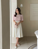 Mion Flare Midi Skirt