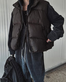 [Duck Down100%] Smore Puffer Down Padding Vest