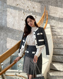 Enzua Lace Tie Blouse