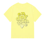 END OF TIME GRAD Slim Short Sleeve Tee