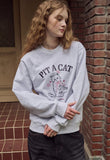 Pit-A-Cat Embroidered Sweatshirt