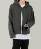 Caff hood zip-up