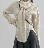 15% wool) Robmi muffler knitwear
