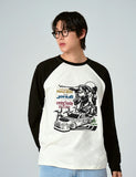 RACER Vintage Raglan Long Sleeve T-Shirt