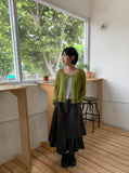 Torienne Frill Layered Long Skirt