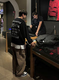 Beigetin Pigment Cargo Denim Pants