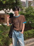 Fourid Star Ringer Short Sleeve T-shirt