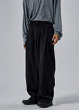 Maison two tuck back banding slacks