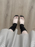 1208 Transparent Wedge Heel (4cm)