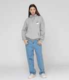 Socks Drawing Smile Logo Hoodie