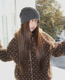 [Quilting lining] Chua Fluffy Fleece Zip-Up