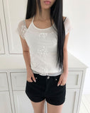 Mumin Halter Short Sleeve T-shirt