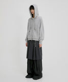 Layered Zip Hoodie