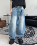 Alfie Wide Washed Denim Pants