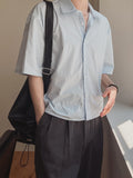 Basic Air Crop Short Sleeve Shirt