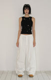 [with cup] EYELET ★ SLEEVELESS