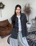 Dias Roll-up Check Shirt