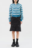 (W) Eight Strap Cargo Skirt