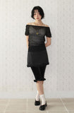 WAVE BOAT-NECK TOP