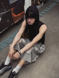 [LANARCH] Slim Hood Sleeveless