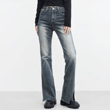 Slen Slit Bootcut Pants