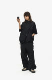 Shirring Hood Vest
