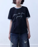 Grace Crop Ringer Tee