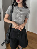 Your Lettering Crop Short Sleeve
