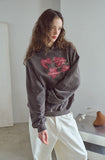 Wisdom Crop Pigment Hoodie