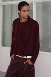 Drape Scarf T-shirt