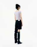 Detachable Button Denim Pants