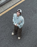 Basi Track Knit Zip-up