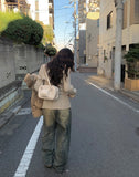 Lutz Vintage Washing Denim Wide Pants