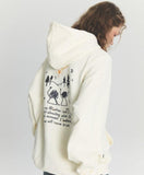 Happy Memory Embroidered Hoodie