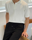 Finder Boucle Open Collar Knit