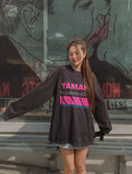 Pink point yamaha two-type long-sleeve